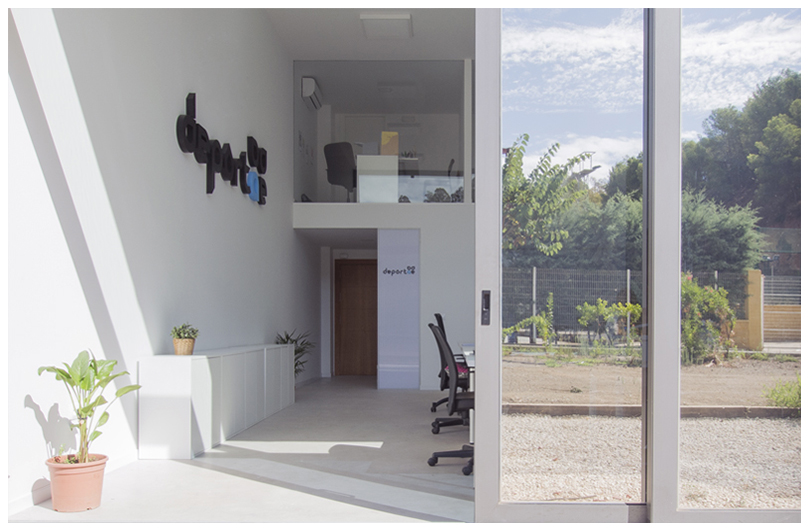Büro Deportae, Cerrado de Calderón (Málaga) - Arbeitsbereich, Klic Arquitectos