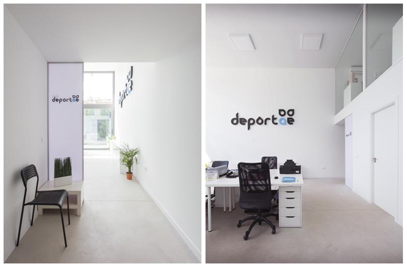 Büro Deportae, Cerrado de Calderón (Málaga) - Besprechungsraum und Innenausbau, Klic Arquitectos