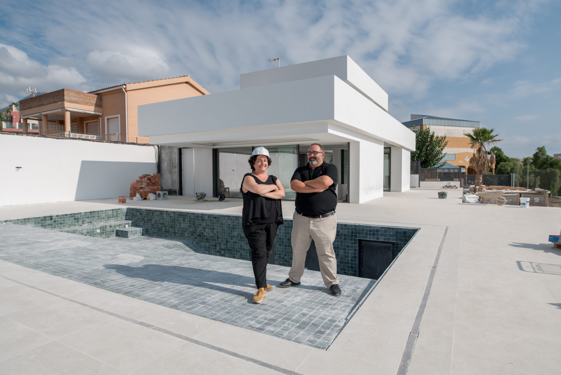 El equipo de Klic Arquitectos en el estudio