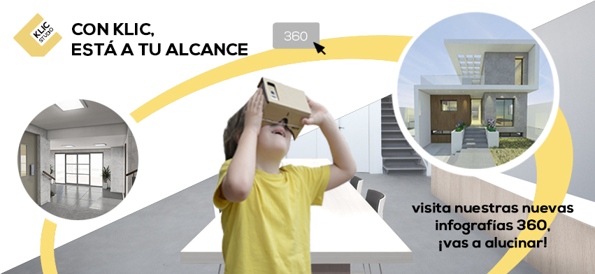 Visita con la realidad virtual tu proyecto de arquitectura · Klic Arquitectos