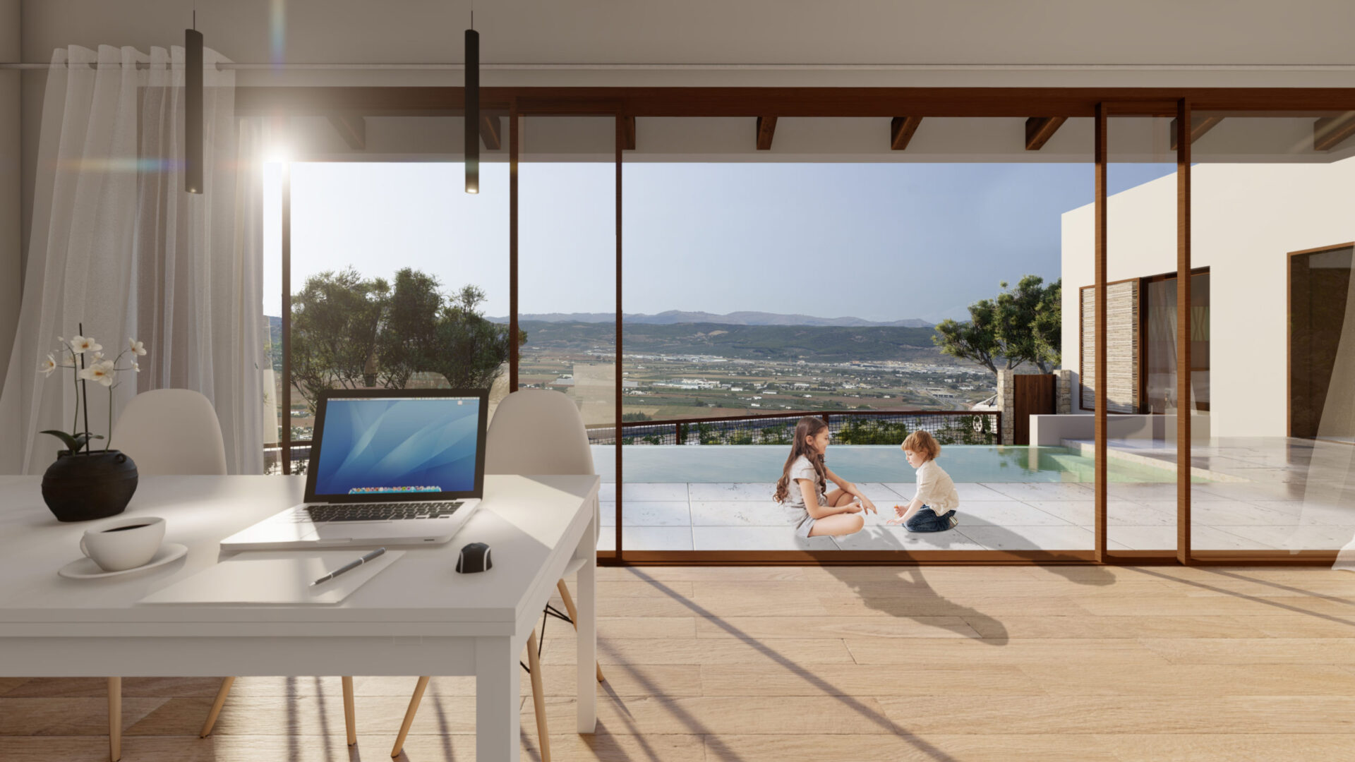 Detalle de fachada de la Parcela 12 en Antequera (Málaga), Klic Arquitectos