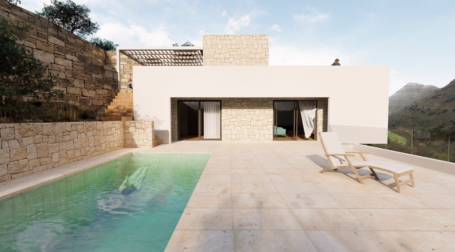 Detalle de materiales de la Parcela 200, Antequera (Málaga), Klic Arquitectos