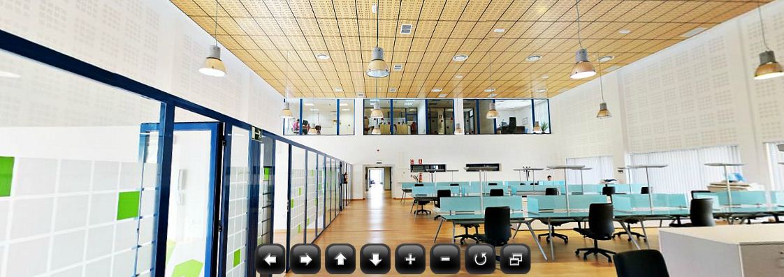 Recorrido Virtual por Promálaga Coworking · Klic Arquitectos