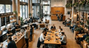 lobby cafeteria