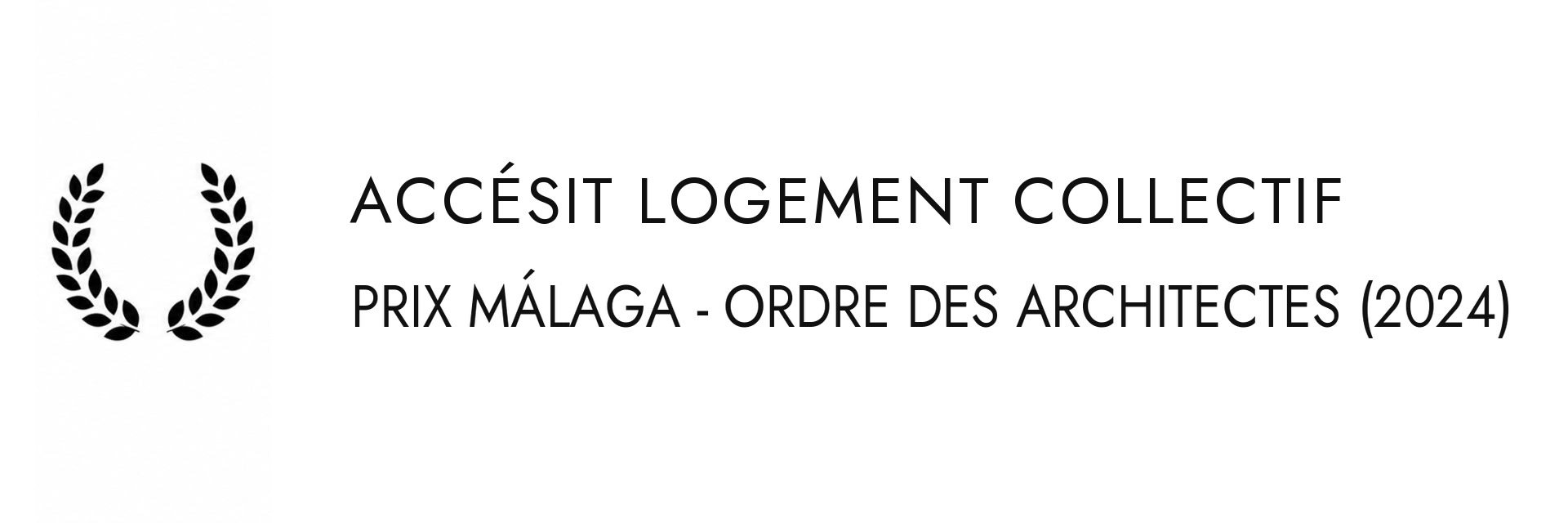 Accésit Logement Collectif - Prix Málaga, Ordre des Architectes 2024 - Klic Arquitectos