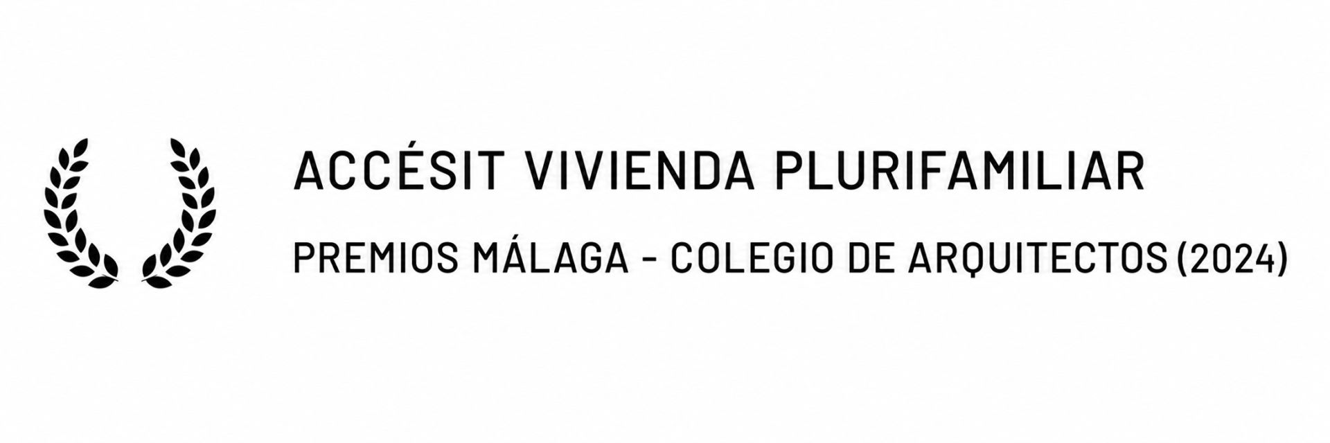 Accésit Vivienda Plurifamiliar - Premios Málaga, Colegio de Arquitectos 2024 - Klic Arquitectos
