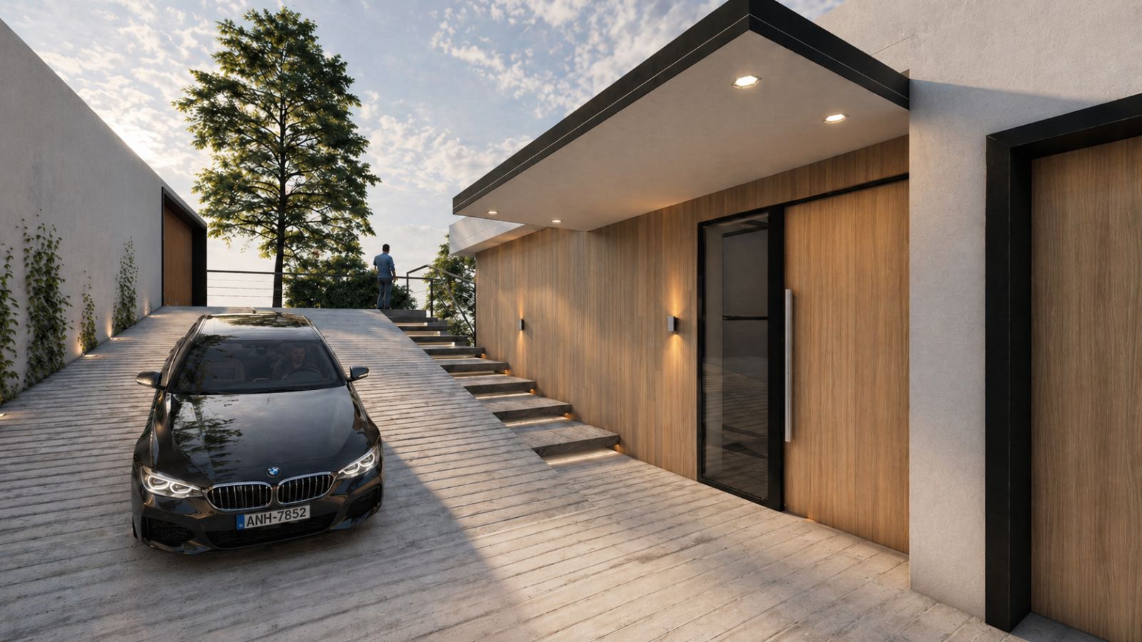 Acceso de Pinares de San Antón (Málaga) por Klic Arquitectos