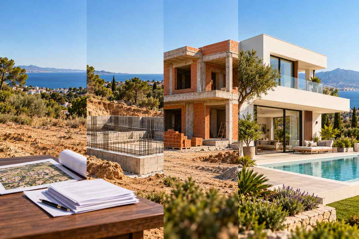 Coûts de construction d'une maison en Espagne : tout ce qu'il faut budgéter au-delà des travaux