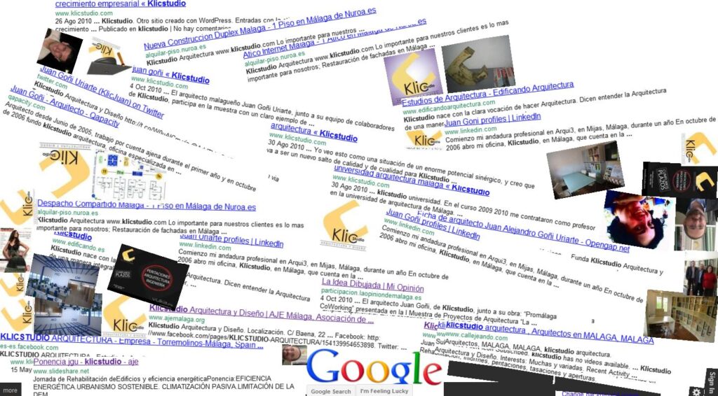 Google Gravity · Klic Arquitectos