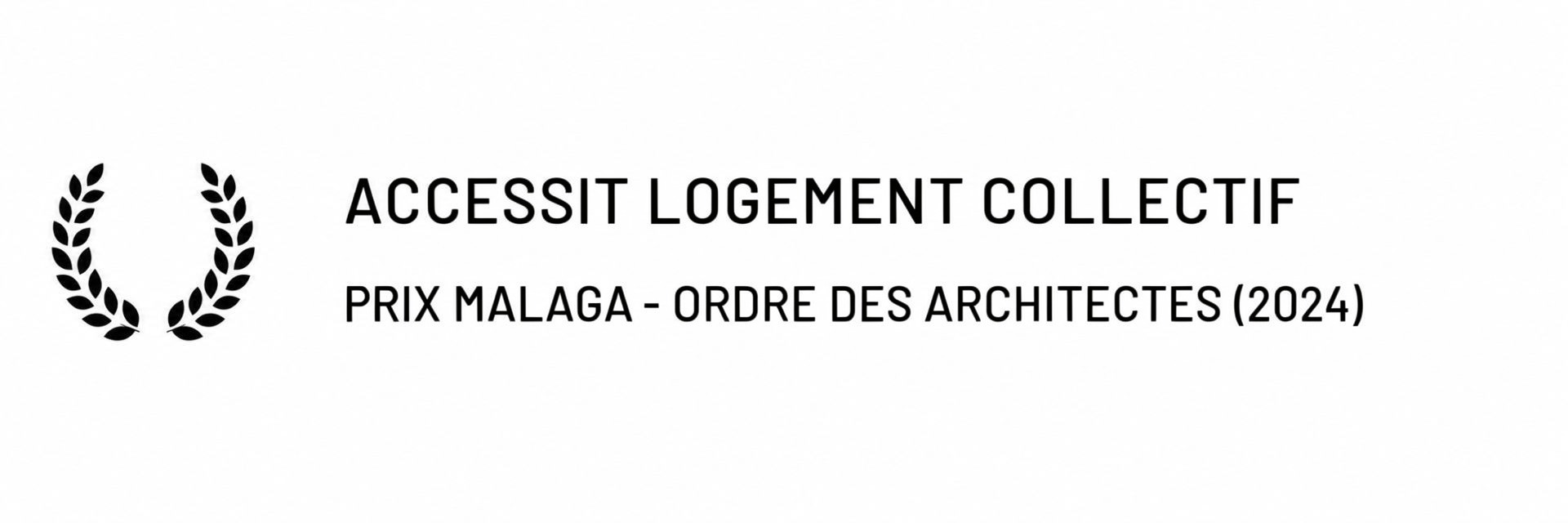 Accessit Logement collectif · Prix d’architecture de Malaga, Ordre des architectes 2024 · Klic Arquitectos
