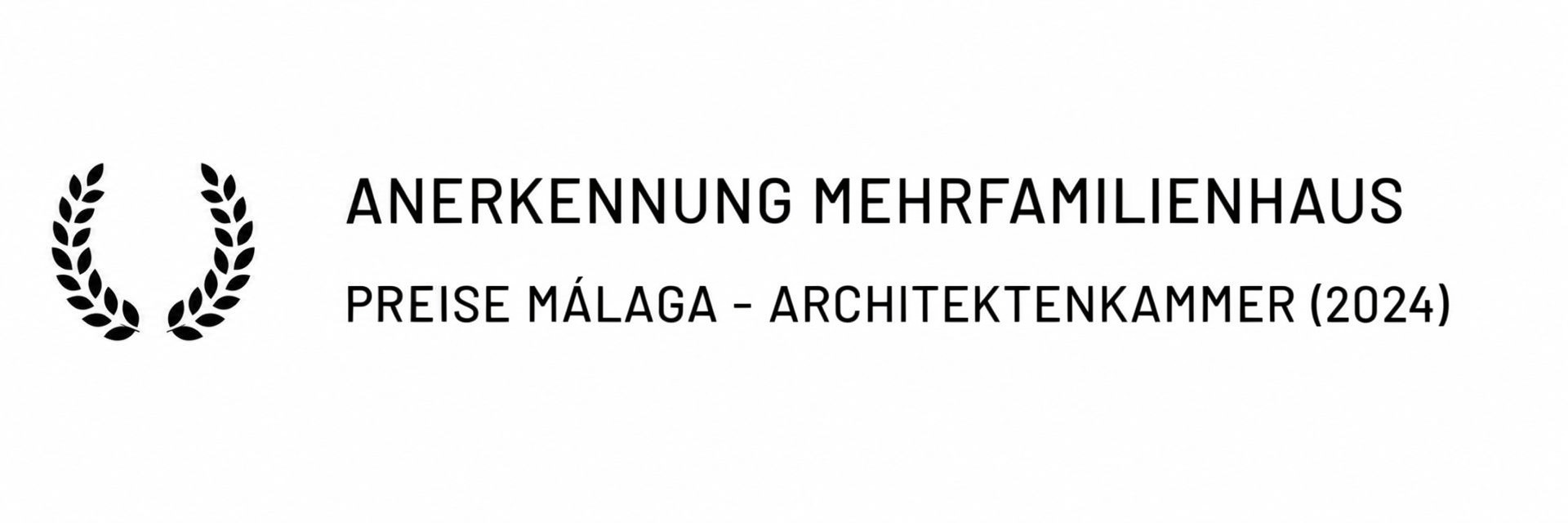 Anerkennung Mehrfamilienhaus · Architekturpreise Málaga, Architektenkammer 2024 · Klic Arquitectos