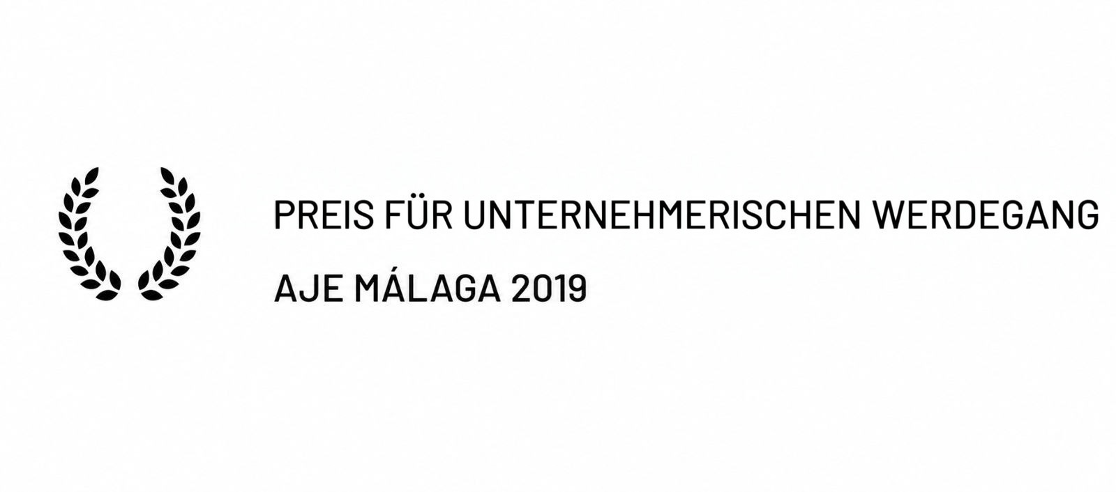 Preis für unternehmerischen Werdegang · AJE Málaga 2019 · Klic Arquitectos